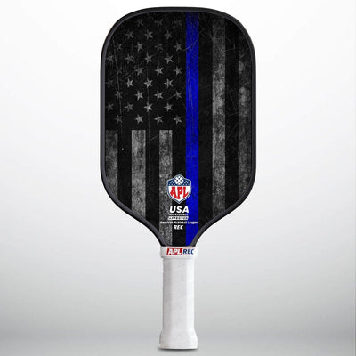 APL - Blue Line | 16mm Carbon Fiber | Best Pickleball Paddles | American Pickleball League