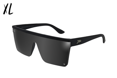 Tidal Wave XL - Matte Black - Jet Black Lens Polarized