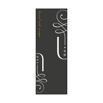 Onyx Yoga Towel