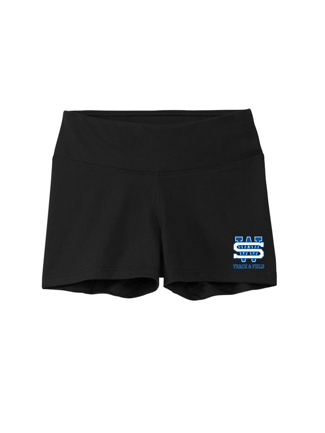 West Springfield Girl's Track and Field - Ladies Compression Shorts (LST475)