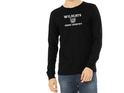 CAMISETA UNISEX DE MANGA LARGA CON CVC DE CAMPO CROSS DE WEST BRIDGEWATER BELLA + CANVAS (3501CVC)