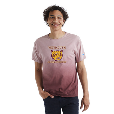 Weymouth Cross Country Champion Unisex Classic Jersey Dip Dye T-Shirt (CD100D)