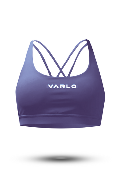 Women's SOHO Cross Back Sports Bra (Lilac Mist)
