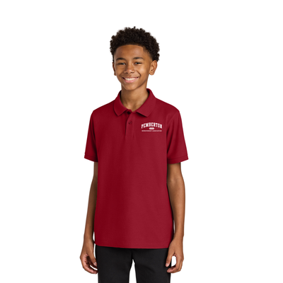 Pemberton Improvement Association-Youth Wearever Signature Pique Polo (Y200)