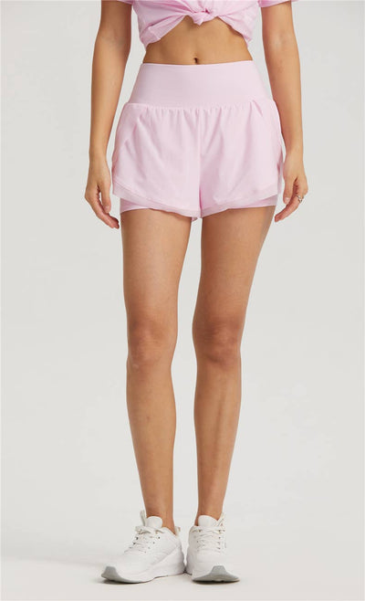 91thelabel - Pantalones cortos clásicos de verano de malla Revival