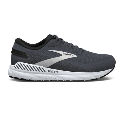 Brooks Ariel GTS 24 Wide para mujer: ébano, negro y blanco (1204141D016)