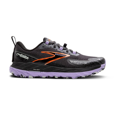 Brooks Cascadia 18 para mujer: ébano, lavanda dulce y cobre (1204161B048)