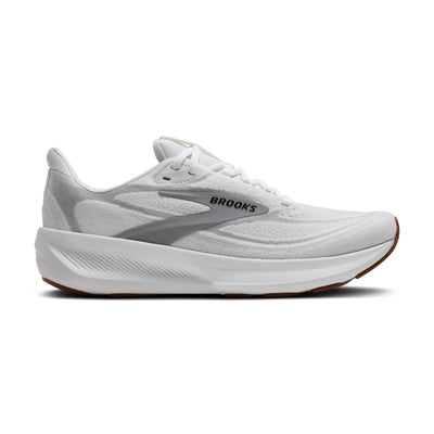 Brooks Women's Revel 9 (Wide) - White/Grey/Black lateral