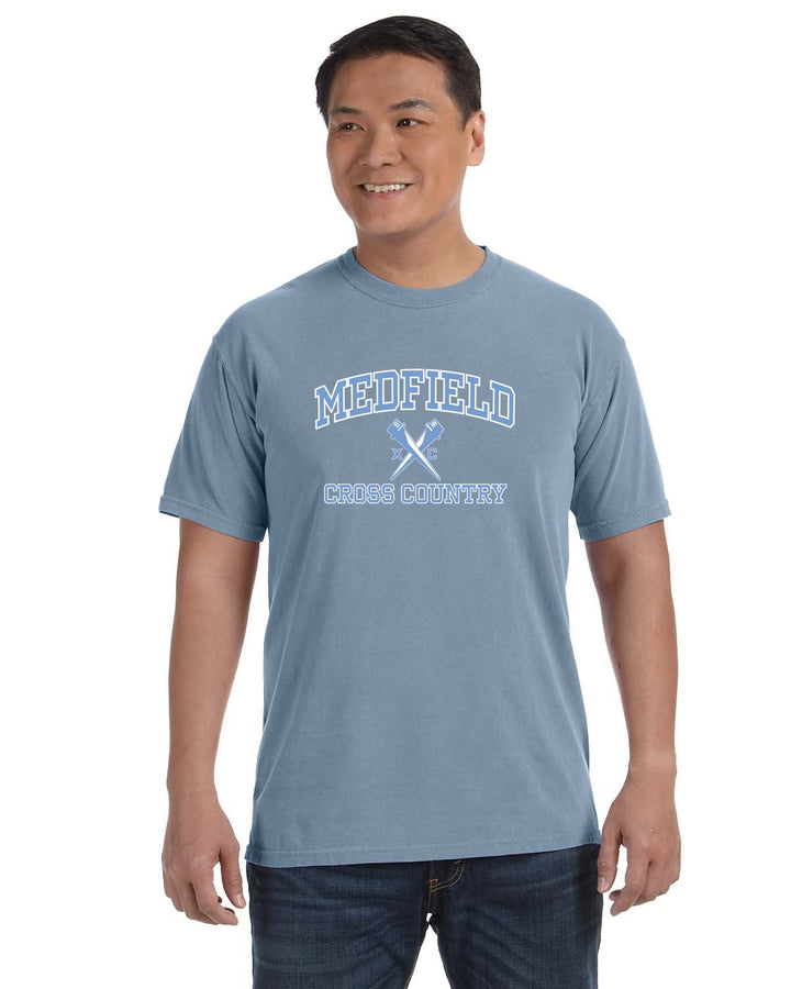 Medfield Cross Country Adult Heavyweight T-Shirt (C1717)