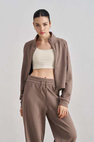91thelabel - Amelia AirCotton Relaxed Fit Zipper Jacket