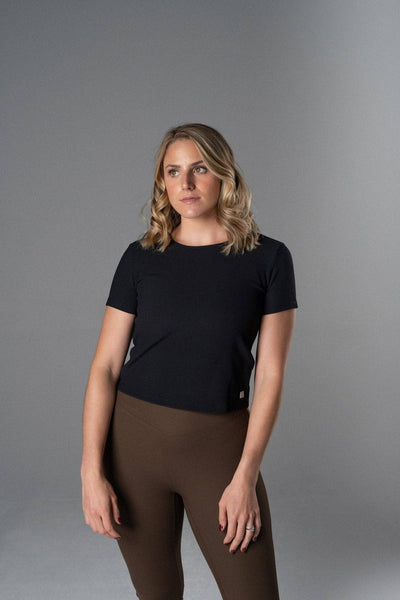 Alyth Active Devoted dynamic tee - Black - WOMEN