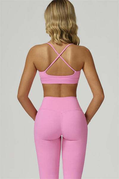 The Flourish Sports Bra Flared Leggings 2-Piece Set