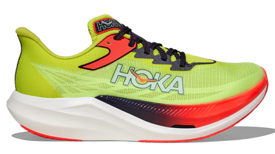 HOKA Unisex Rocket X 3 - NEON YUZU / SQUID INK