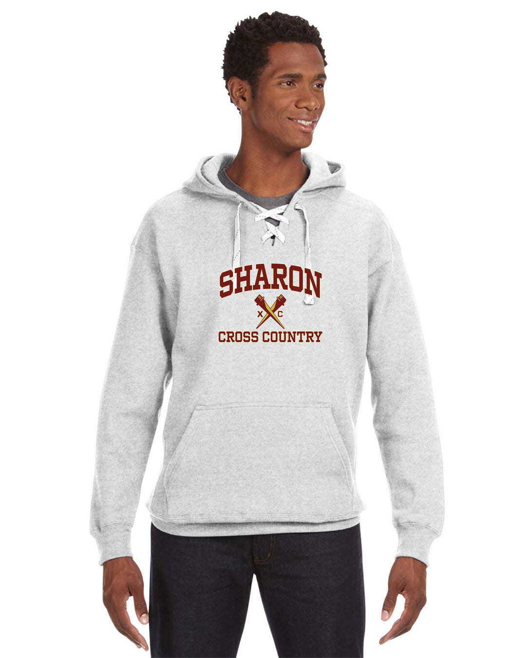 Sharon Cross Country Sport Lace Hooded Sweatshirt (JA8830)