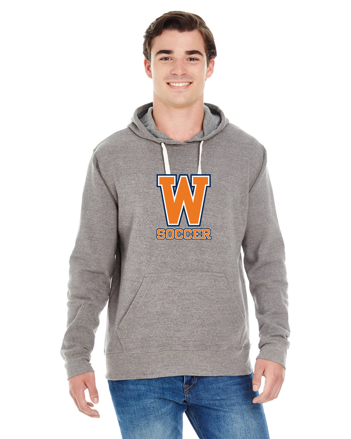 Walpole Boys Soccer Adult Pullover Fleece Hooded Sweatshirt (JA8871)