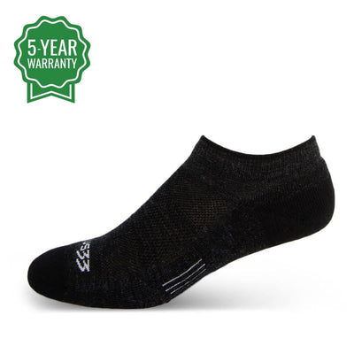 Microweight Cushion - No Show Wool Socks Mountain Heritage