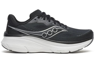 Men's Saucony Guide 19 - Black Silver Extra Wide