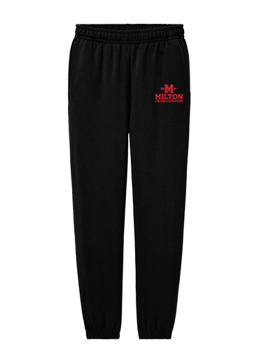 Milton Cross Country - Pantalones deportivos unisex de peso pesado (BC4737)