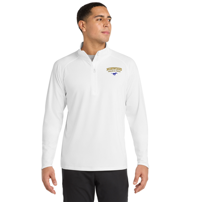 Sudadera con media cremallera para hombre de Norwood Track & Field (ST850)