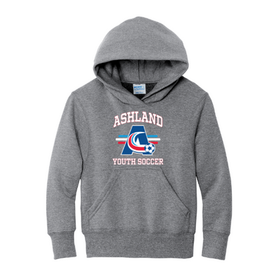 Sudadera con capucha de polar para jóvenes de Ashland Youth Soccer (PC90YH)