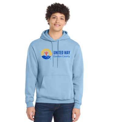 United Way Gordon County - Unisex Fleece Pullover Hooded Sweatshirt (PC78H)