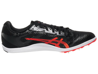 Zapatillas de clavos unisex Asics Resurgence XC - Negro/Rojo Flash (1093A181-003)
