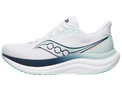 Women's Saucony Triumph 23 - White/ Navy
