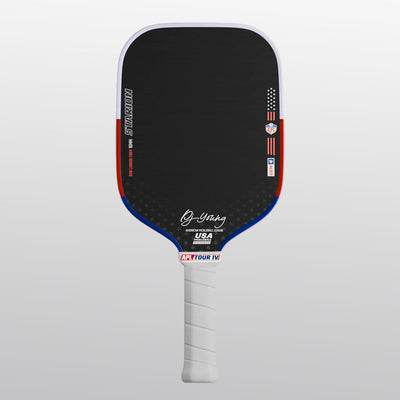 DJ Young Signature Starion TOUR IV 16mm Pickleball Paddle | T700 Carbon Fiber | Gen 4 Thermoformed