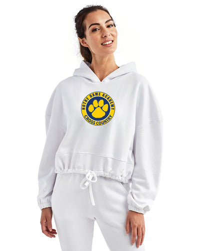 Sudadera con capucha recortada NDA Cross Country para mujer Maria (TD085)