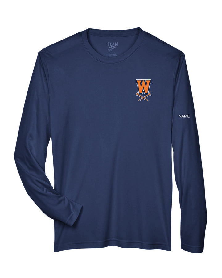 Walpole HS Golf - Team 365 Men's Zone Performance Long-Sleeve T-Shirt - TT11L
