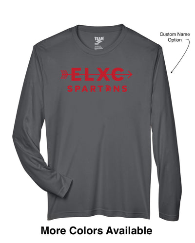 Camiseta de manga larga de rendimiento para hombre de East Longmeadow Cross Country (ST350LS)