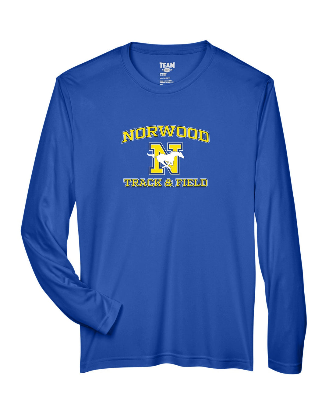 Norwood Track & Field - Team 365 Men's Zone Performance Long Sleeve T-Shirt (TT11L)
