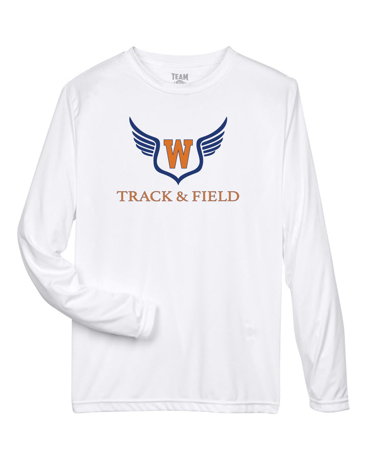 Walpole Track & Field Team 365 Men's Zone Performance Long Sleeve T-Shirt (TT11L)