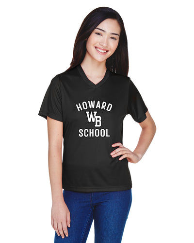 Camiseta de rendimiento de la zona femenina del equipo 365 de la escuela Howard, West Bridgewater (TT11W)