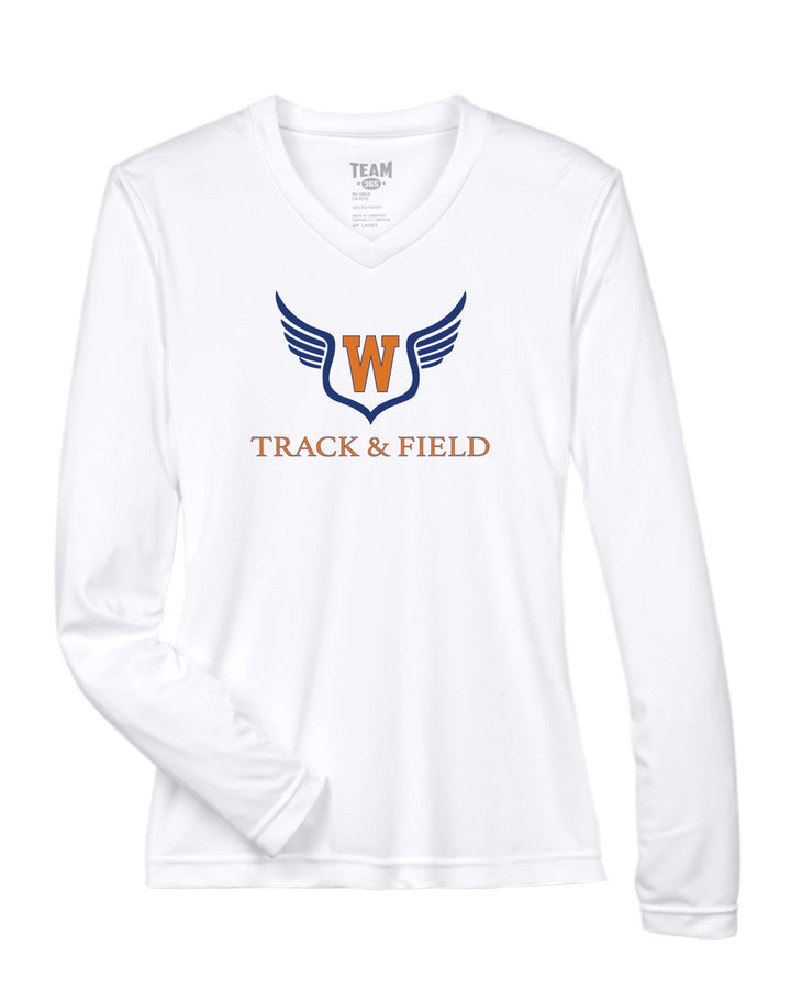 Walpole Track & Field Womens Zone Performance Long-Sleeve (TT11WL)