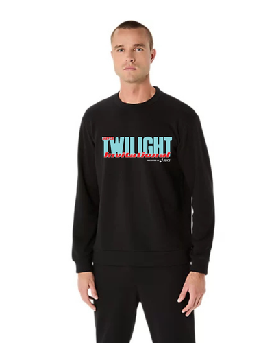 MSTCA Twilight Invitational 2025 - ASICS Sweat Crew Neck Top Performance Black (2031E908) (TWI-2)