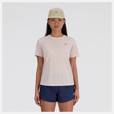 Camiseta New Balance Q Speed Jacquard de manga corta para mujer (WT23281)