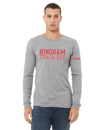 Camiseta de manga larga unisex Hingham Track Dad (3501CVC)