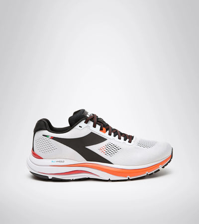 Diadora Mythos Blueshield 7 Vortice para hombre, blanco, negro y naranja (101.17806)