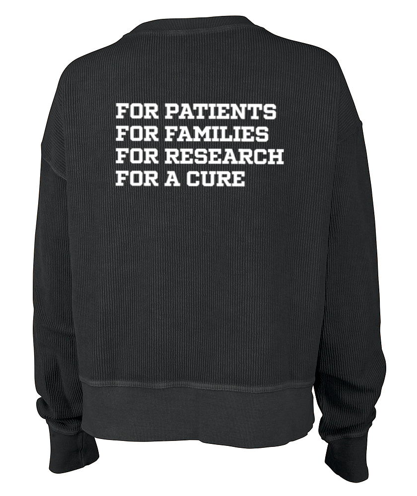 Caring for a Cure Womens Camden Crew Crop Sweatshirt (9031)