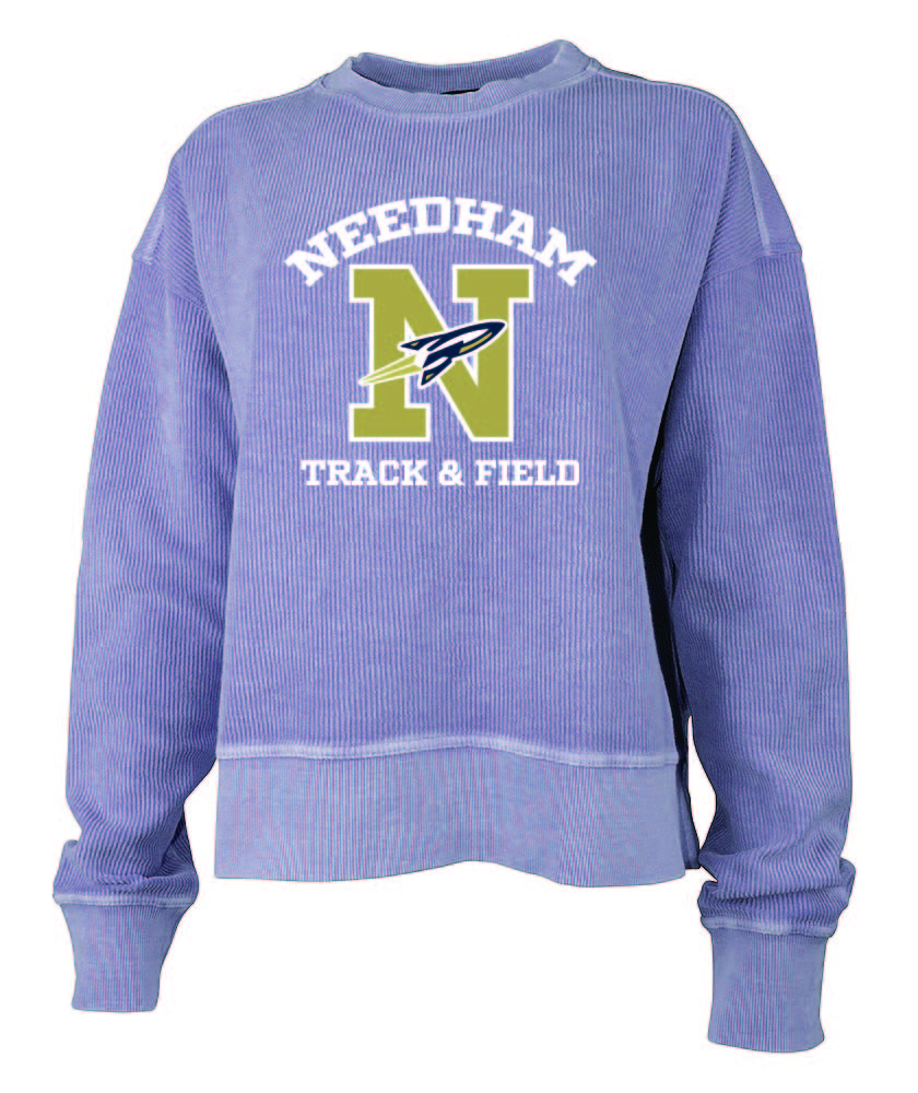 Needham Track and Field Womens Camden Crew Crop Sweatshirt (9031)