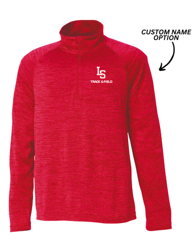Sudadera deportiva Lincoln-Sudbury Track & Field para hombre con teñido espacial (9763)