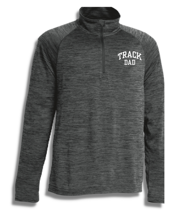 Track Dad Mens Space Dye Performance Pullover (9763)