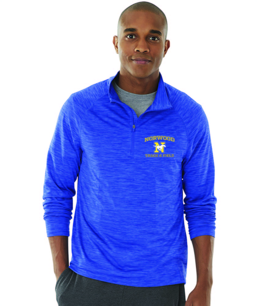 Norwood Men's Space Dye Performance Pullover (9763)