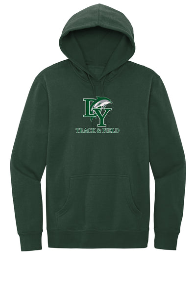 Sudadera con capucha unisex de Dennis Yarmouth Track and Field (DT6100)