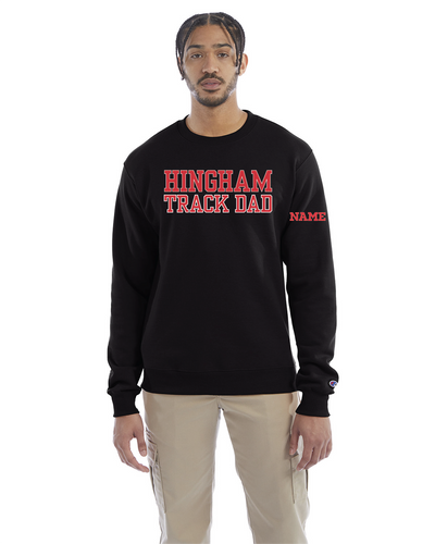 Sudadera unisex con cuello redondo Hingham Track Dad Champion (S600)