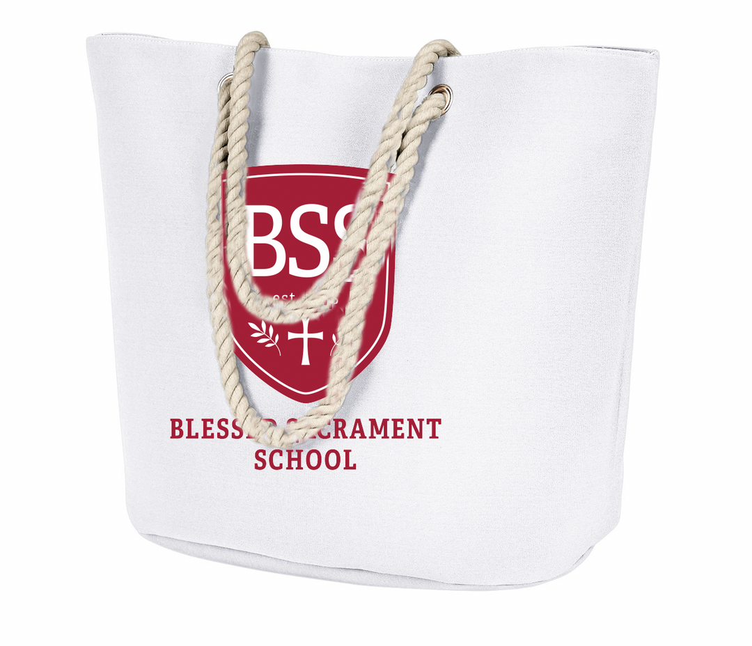 BSS Canvas Rope Tote Bag (BE256)