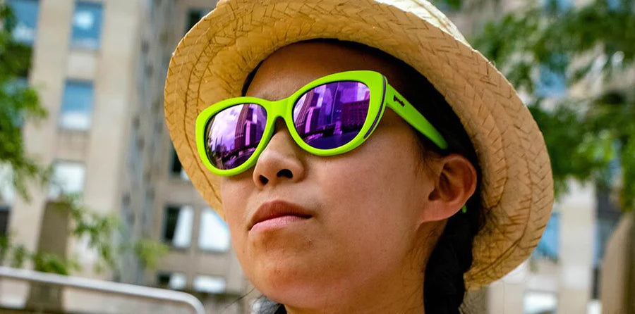 Goodr "Total Lime Piece" Sunglasses (RG-LM-PR2-RF)