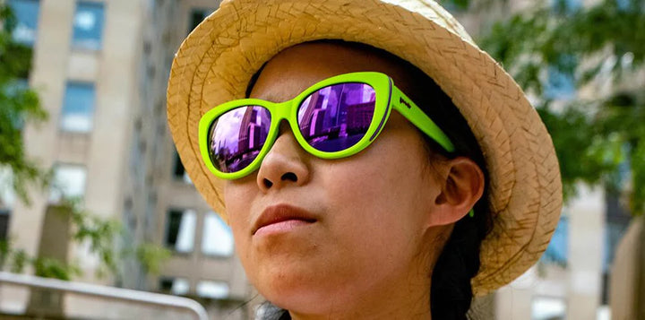 Goodr "Total Lime Piece" Sunglasses (RG-LM-PR2-RF)