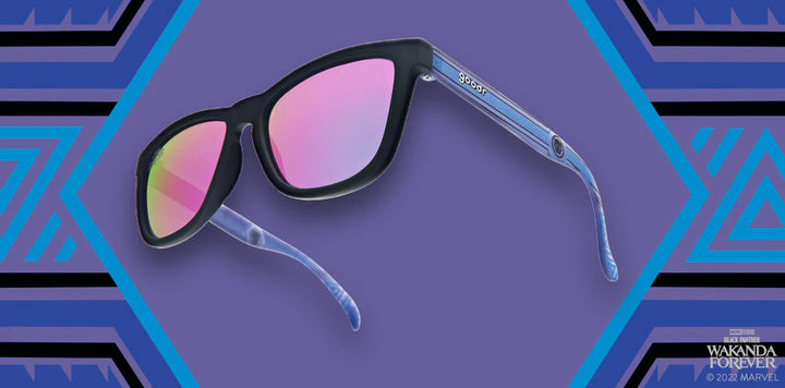 Goodr "Vibranium Vision" Sunglasses (G00148-OG-PP1-RF)